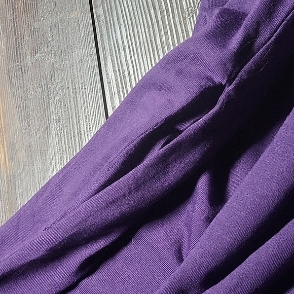 Dark Purple Good Vibes Lounge Dress - Picture 4 of 4